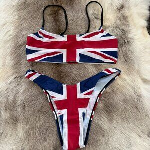 Union Jack Bikini NWT